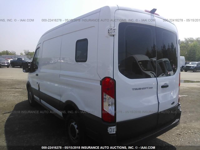 1FTYR1CM5FKA32954 - 2015 FORD TRANSIT T-250 WHITE photo 3