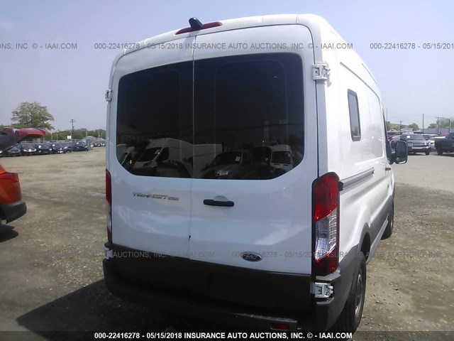 1FTYR1CM5FKA32954 - 2015 FORD TRANSIT T-250 WHITE photo 4