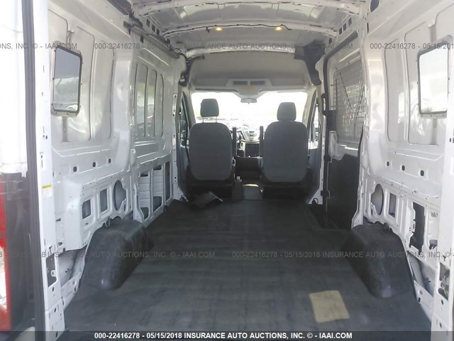 1FTYR1CM5FKA32954 - 2015 FORD TRANSIT T-250 WHITE photo 8