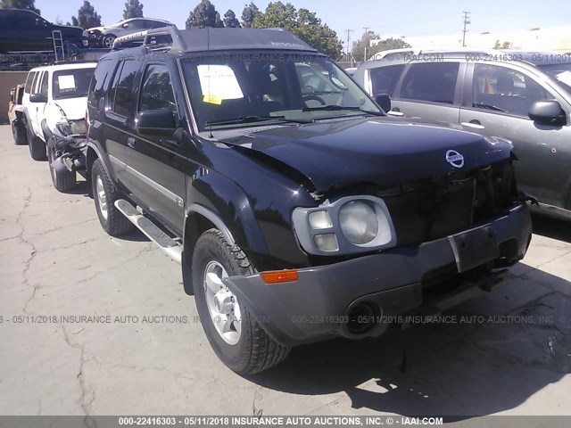 5N1ED28T44C655654 - 2004 NISSAN XTERRA XE/SE BLACK photo 1