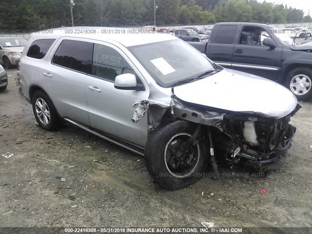 1D4RD2GG7BC676993 - 2011 DODGE DURANGO EXPRESS SILVER photo 1