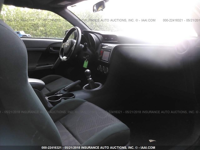 JTKJF5C73C3043204 - 2012 TOYOTA SCION TC 黑色 照片 5