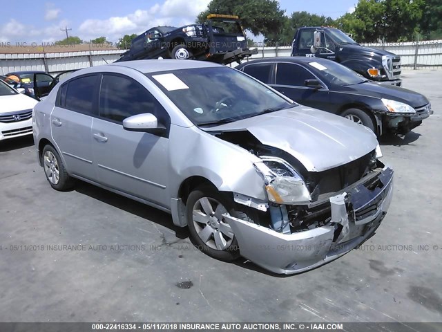 3N1AB6AP8CL783298 - 2012 NISSAN SENTRA 2.0/2.0S/SR/2.0SL SILVER photo 1