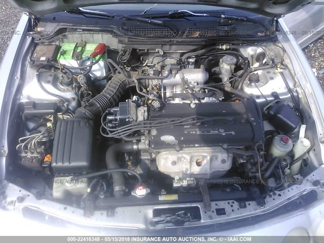 JH4DC44571S006291 - 2001 ACURA INTEGRA LS SILVER photo 10