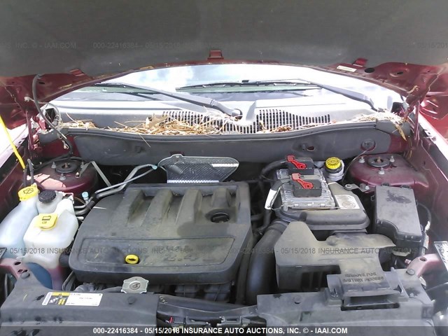 1C4NJCEB5ED857204 - 2014 JEEP COMPASS LATITUDE 勃艮第红 照片 10