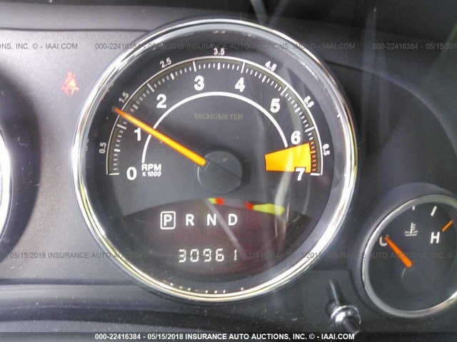 1C4NJCEB5ED857204 - 2014 JEEP COMPASS LATITUDE 勃艮第红 照片 7