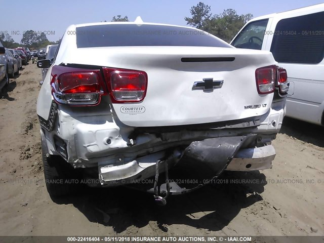 1G11E5SL0EF168289 - 2014 CHEVROLET MALIBU 2LT WHITE photo 6