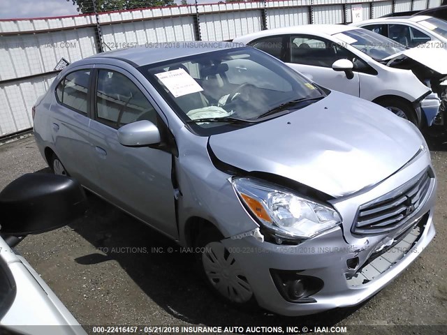 ML32F3FJ9JHF05505 - 2018 MITSUBISHI MIRAGE G4 ES Gümüş foto 1