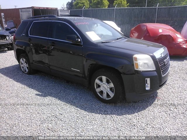 2CTALSEC5B6325770 - 2011 GMC TERRAIN SLE BLACK photo 1