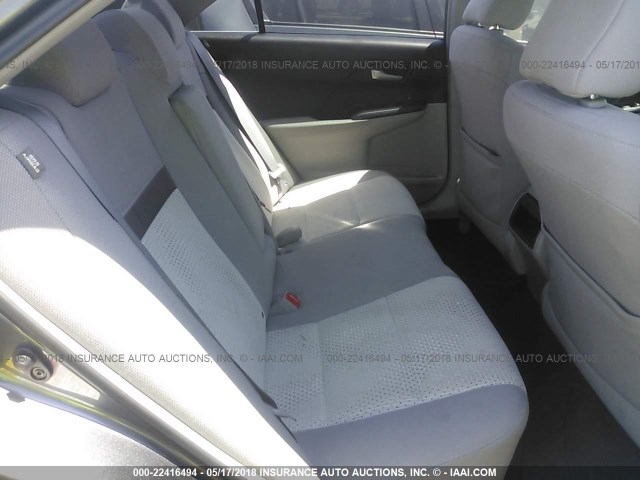 4T1BF1FK4DU694207 - 2013 TOYOTA CAMRY L/SE/LE/XLE 灰色 照片 8