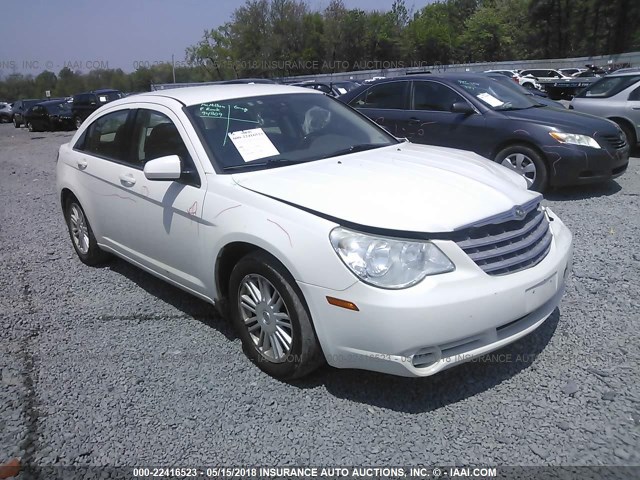 1C3LC56B99N568973 - 2009 CHRYSLER SEBRING TOURING/LIMITED WHITE photo 1