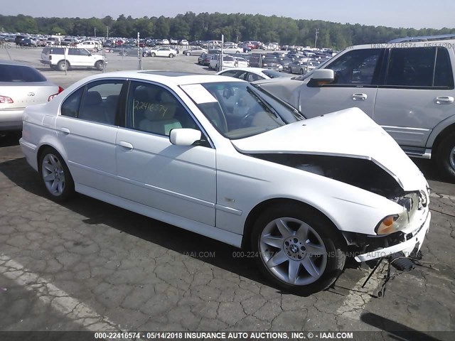 WBADT43422GY44143 - 2002 BMW 525 I AUTOMATIC WHITE photo 1