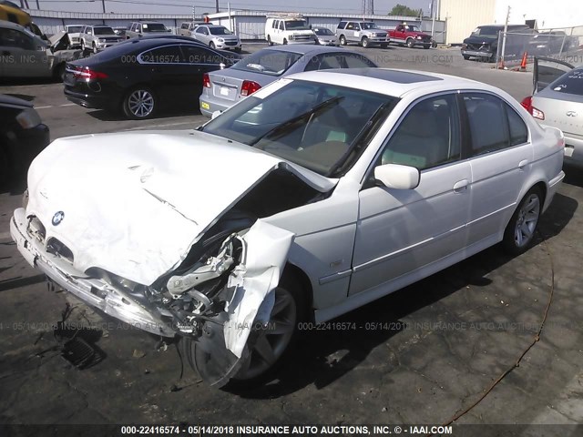 WBADT43422GY44143 - 2002 BMW 525 I AUTOMATIC WHITE photo 2