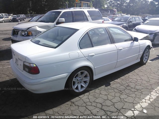 WBADT43422GY44143 - 2002 BMW 525 I AUTOMATIC WHITE photo 4