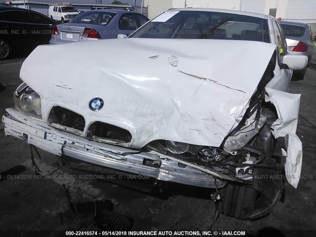 WBADT43422GY44143 - 2002 BMW 525 I AUTOMATIC WHITE photo 6