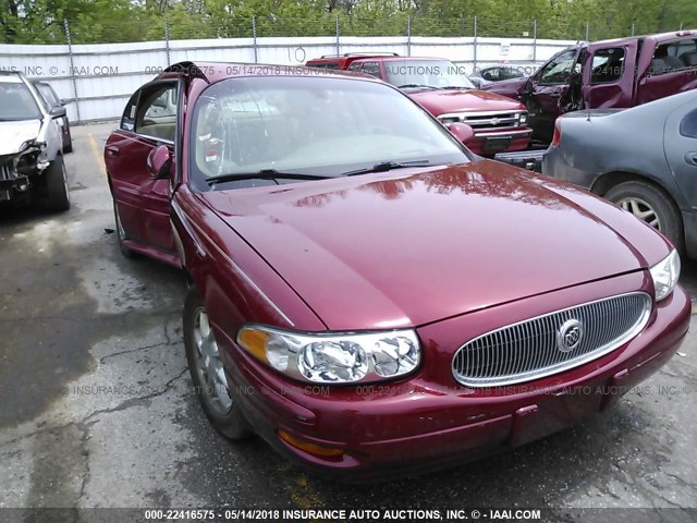 1G4HR54K84U119684 - 2004 BUICK LESABRE LIMITED RED photo 1