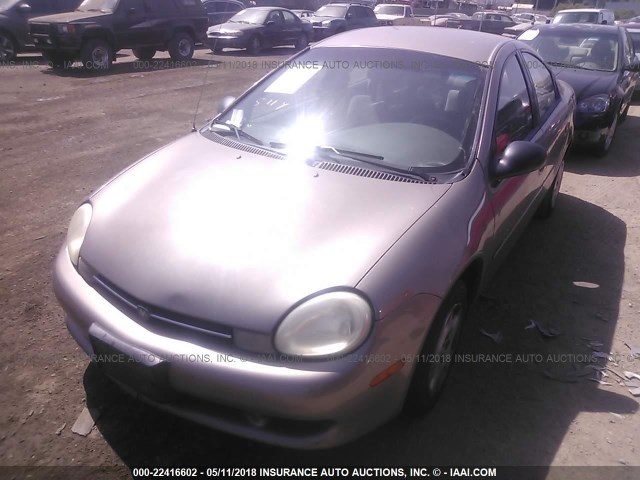 1B3ES46C31D266438 - 2001 DODGE NEON SE/ES Champagne photo 2