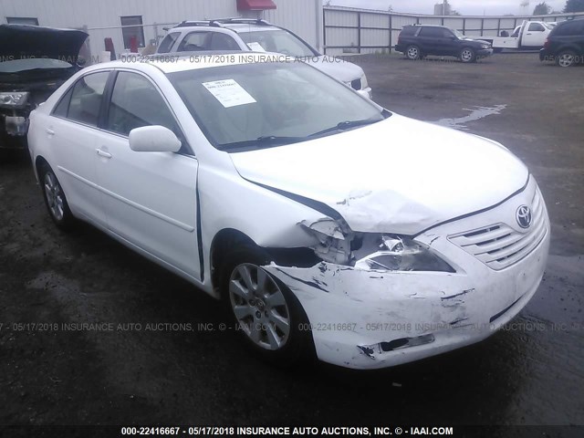 4T1BK46K07U512018 - 2007 TOYOTA CAMRY NEW GENERAT LE/XLE/SE WHITE photo 1