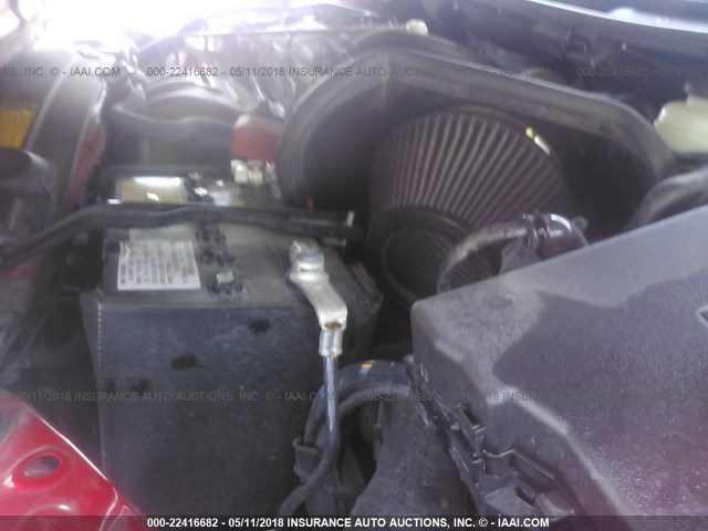 JTKJF5C76FJ007801 - 2015 TOYOTA SCION TC 红色 照片 10