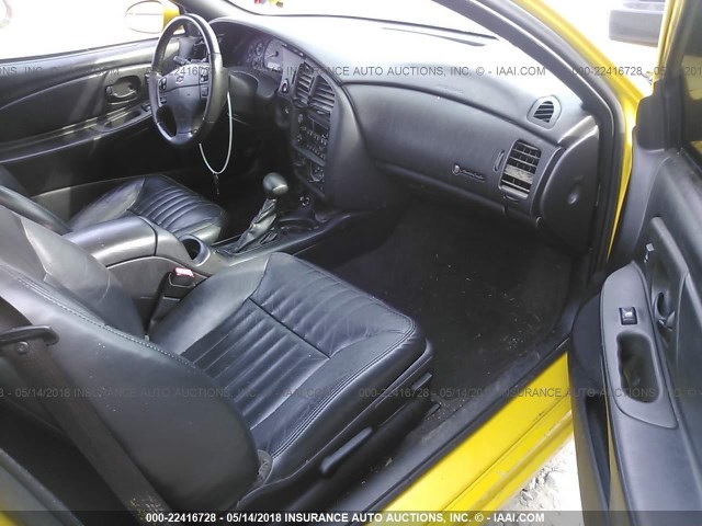 2G1WX15K329303040 - 2002 CHEVROLET MONTE CARLO SS ყვითელი ფოტო 5