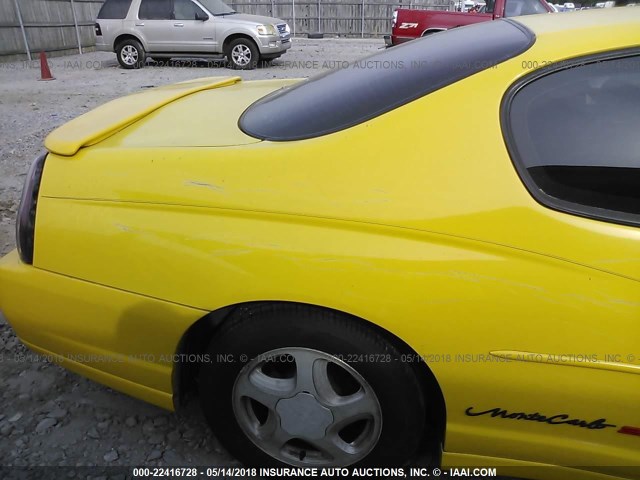 2G1WX15K329303040 - 2002 CHEVROLET MONTE CARLO SS ყვითელი ფოტო 6