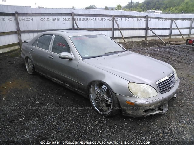 WDBNG84J75A443829 - 2005 MERCEDES-BENZ S 500 4MATIC SILVER photo 1