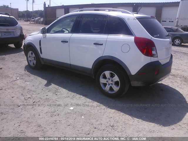 3GNAL2EK5FS503999 - 2015 CHEVROLET CAPTIVA LS 白色 照片 3