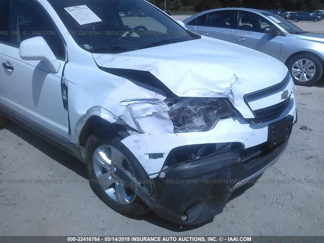3GNAL2EK5FS503999 - 2015 CHEVROLET CAPTIVA LS 白色 照片 6