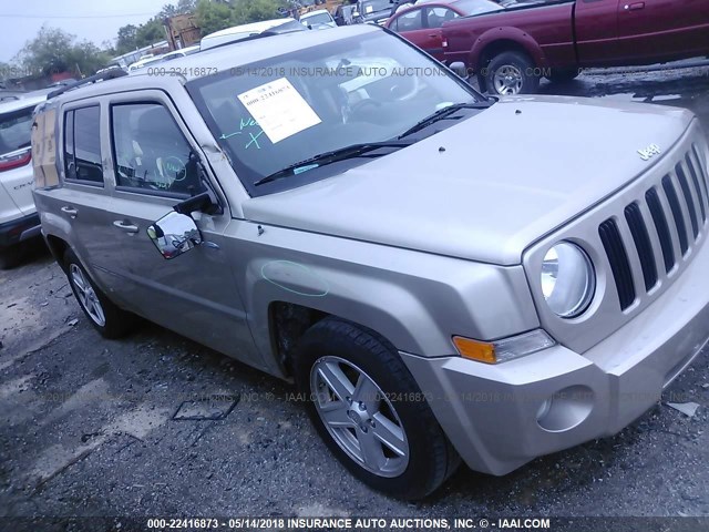 1J4NT1GB5AD620969 - 2010 JEEP PATRIOT SPORT GOLD photo 1