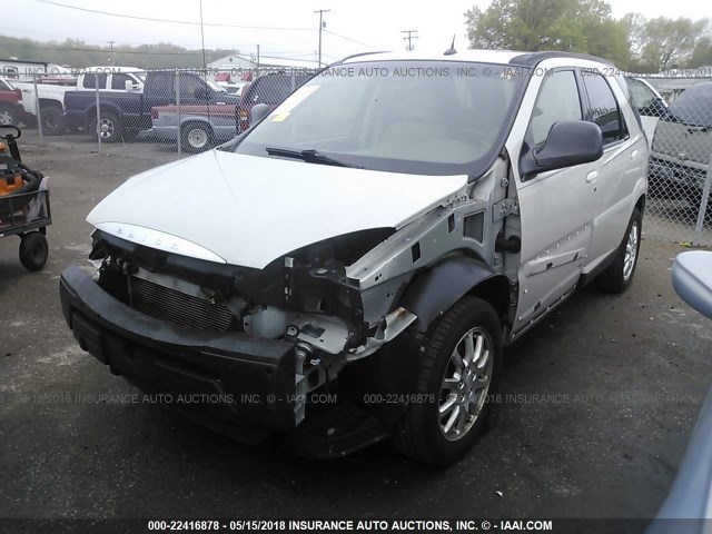 3G5DA03L67S570230 - 2007 BUICK RENDEZVOUS CX/CXL WHITE photo 2