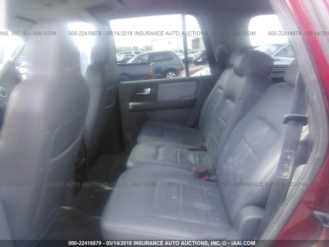 1FMPU15L54LA13175 - 2004 FORD EXPEDITION XLT RED photo 8
