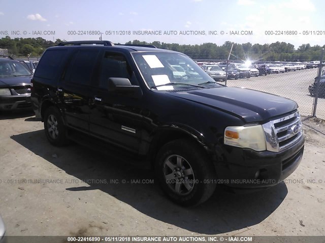 1FMFU15548LA03515 - 2008 FORD EXPEDITION XLT 黑色 照片 1