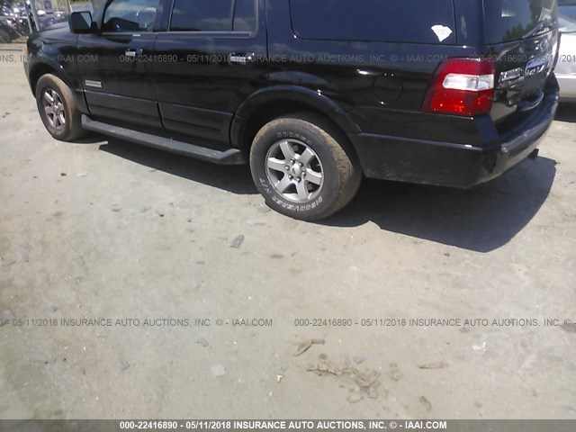 1FMFU15548LA03515 - 2008 FORD EXPEDITION XLT BLACK photo 3