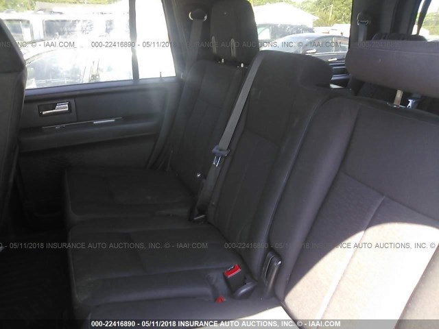 1FMFU15548LA03515 - 2008 FORD EXPEDITION XLT BLACK photo 8