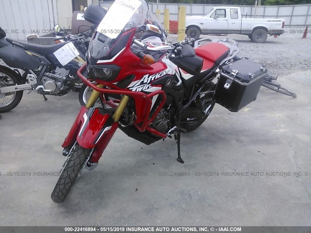 JH2SD044XHK100723 - 2017 HONDA CRF1000 RED photo 2