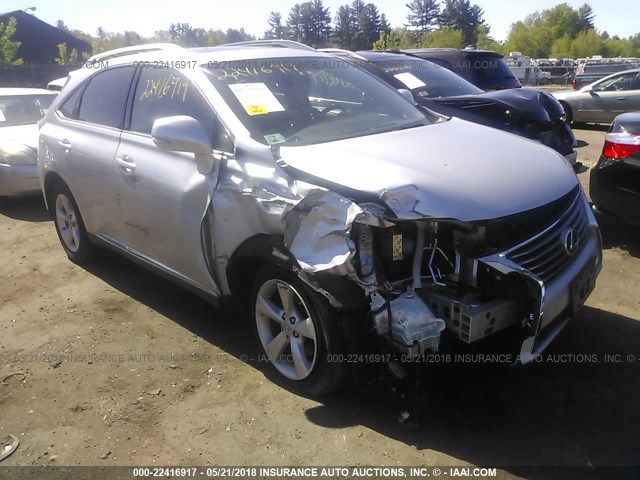 2T2BK1BA9FC272880 - 2015 LEXUS RX 350/BASE/F SPORT SILVER photo 1