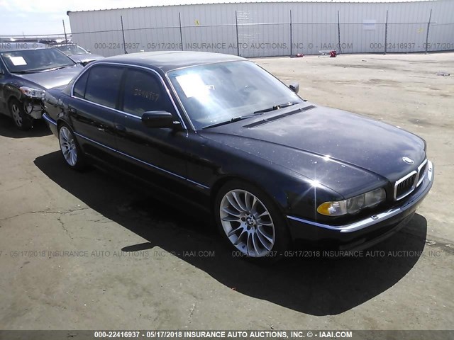 WBAGH83441DP32000 - 2001 BMW 740 IL BLACK photo 1