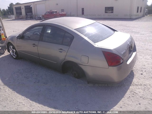 1N4BA41E94C828016 - 2004 NISSAN MAXIMA SE/SL GRAY photo 3