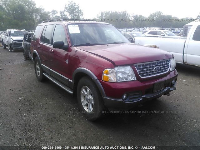 1FMZU73K43ZA24573 - 2003 FORD EXPLORER XLT/XLT SPORT/NBX RED photo 1