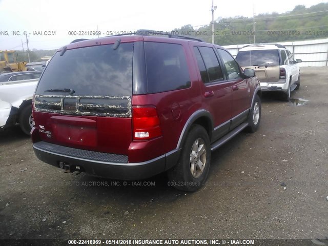 1FMZU73K43ZA24573 - 2003 FORD EXPLORER XLT/XLT SPORT/NBX RED photo 4