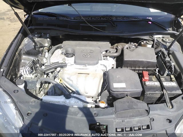 4T1BF1FK4GU547809 - 2016 TOYOTA CAMRY LE/XLE/SE/XSE BLACK photo 10
