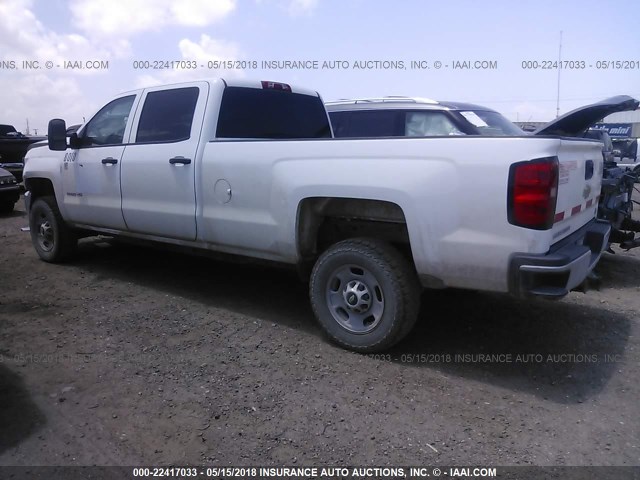 1GC1CUEG7FF162819 - 2015 CHEVROLET SILVERADO C2500 HEAVY DUTY WHITE photo 3