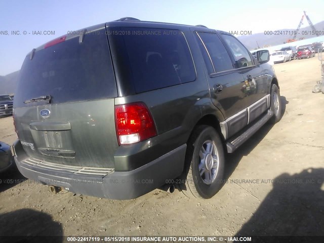 1FMPU16L04LA53596 - 2004 FORD EXPEDITION XLT მწვანე ფოტო 4