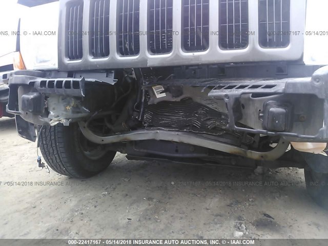 1J8HG48K36C151832 - 2006 JEEP COMMANDER ნაცრისფერი ფოტო 6