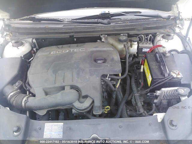 1G1ZK57B48F295434 - 2008 CHEVROLET MALIBU LTZ WHITE photo 10