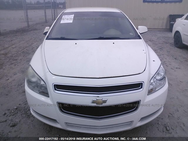 1G1ZK57B48F295434 - 2008 CHEVROLET MALIBU LTZ WHITE photo 6