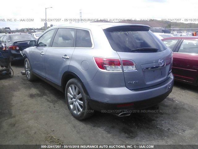 JM3TB38A780129992 - 2008 MAZDA CX-9 SILVER photo 3