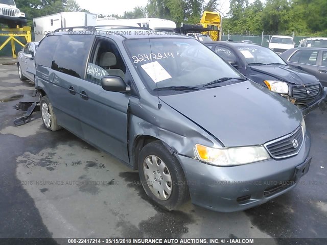 2HKRL1853YH579536 - 2000 HONDA ODYSSEY LX GRAY photo 1