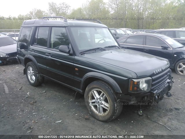 SALTY164X3A795815 - 2003 LAND ROVER DISCOVERY II SE GREEN photo 1