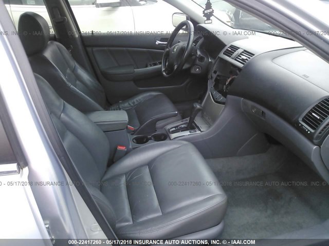 JHMCN36475C016985 - 2005 HONDA ACCORD HYBRID SILVER photo 5